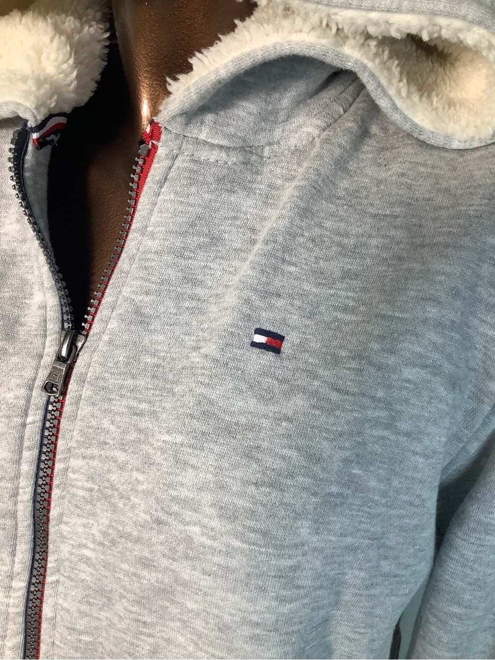 Tommy Hilfiger Sherpa Lined Hooded Jacket - 16/18 - New - Picture 2 of 8